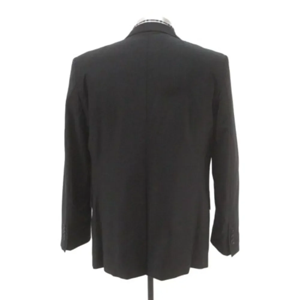 charcoal Brooks Brothers blazer jacket‎ sport suit coat explorer regent fit 46 L